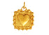 Sterling Silver Artisan Forever Love Heart Charm, (AF-380)